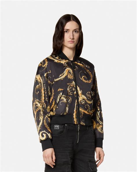 versace jeans couture bomber|Chromo Couture Bomber Jacket .